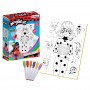 Quebra-cabeça para Colorir Miraculous - 5502.1 - Xalingo